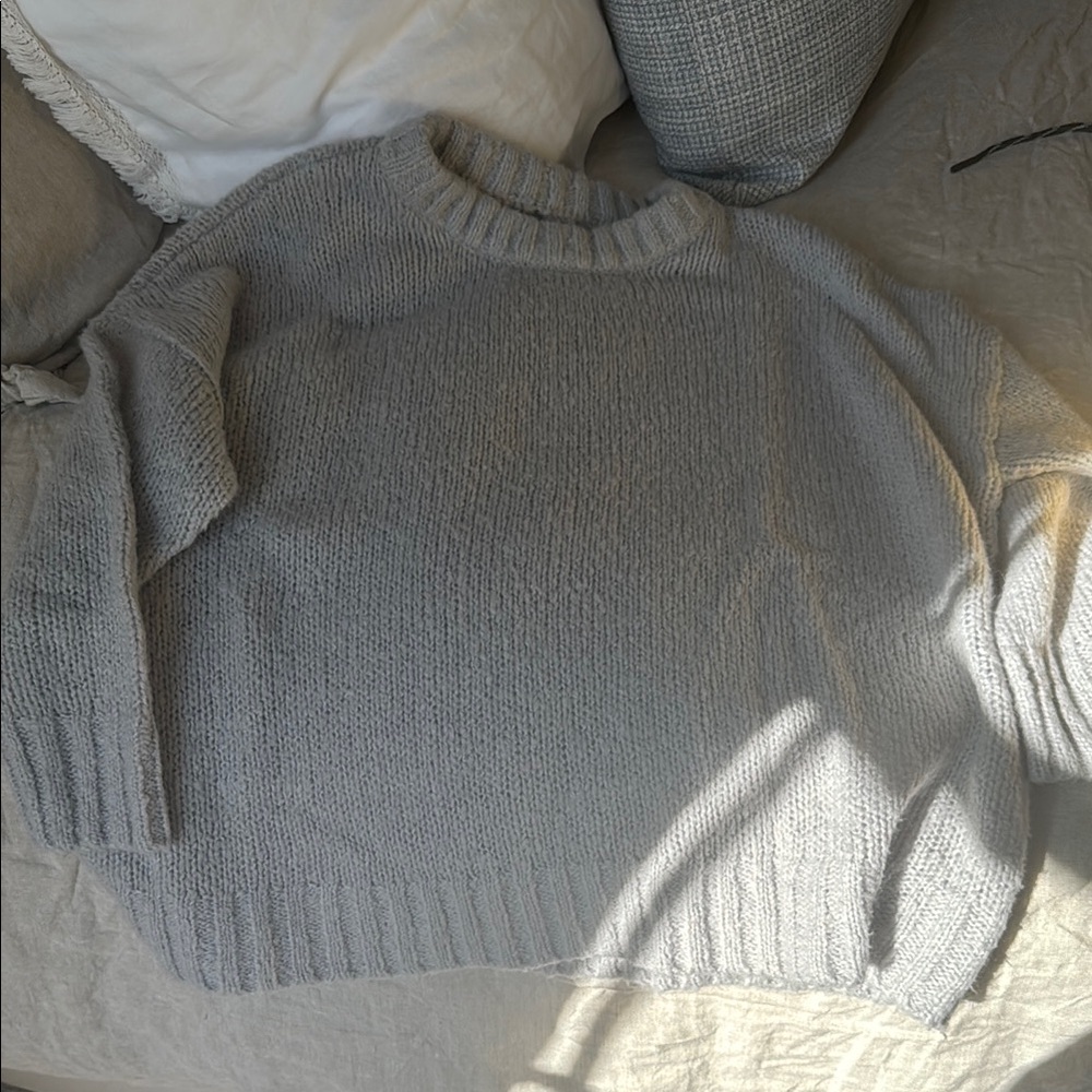 Cozy Gray Women's Sweater